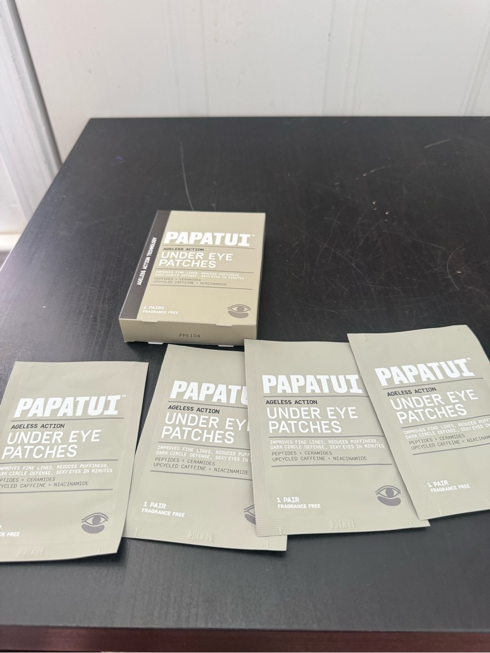 Papatui Under Eye Patches Ageless Action Fragrance Free 4 Patches